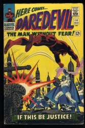 Cover Scan: Daredevil #14 FN+ 6.5 Ka-Zar and Plunderer Appearance Romita Art! - Item ID #524808