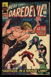 Cover Scan: Daredevil #12 FN+ 6.5 1st Appearance Plunderer! Ka-zar! - Item ID #524815