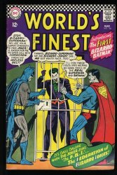 Cover Scan: World's Finest Comics #156 FN+ 6.5 Joker Cover and Appearance! - Item ID #524996