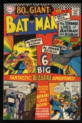 Cover Scan: Batman #182 VF- 7.5 80 Page Giant! Batman! Joker! - Item ID #525006