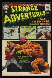 Cover Scan: Strange Adventures #180 VG+ 4.5 1st Appearance Animal Man! - Item ID #525017