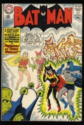 Cover Scan: Batman #153 FN/VF 7.0 Sheldon Moldoff Cover! Robin! Bat-Girl! Batwoman! - Item ID #525059