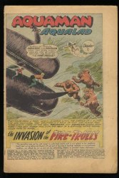 Cover Scan: Aquaman #1 P 0.5 Coverless 1st App. Quisp! Aqualad! The Fire Trolls! - Item ID #525076