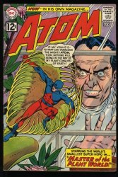 Cover Scan: Atom (1962) #1 FN+ 6.5 1st Solo Title! 1st Plant Master! Kane/Anderson Cover! - Item ID #525082