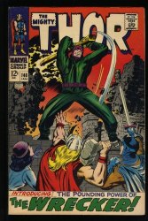 Cover Scan: Thor #148 FN/VF 7.0 1st Appearance The Wrecker! Jack Kirby Art! - Item ID #525118