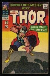 Cover Scan: Journey into Mystery #125 FN+ 6.5 Thor! When Meet the Immortals! 1966! - Item ID #525134