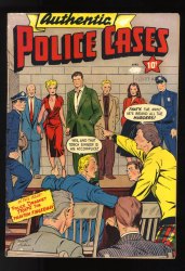 Cover Scan: Authentic Police Cases #12 FN 6.0 Matt Baker Cover and Art! - Item ID #525765