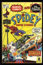 Cover Scan: Spidey Super Stories (1974) #3 NM+ 9.6 The Big-Top Bust! John Romita Sr! - Item ID #526353