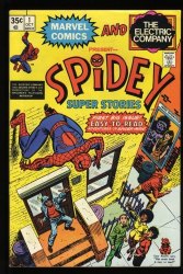 Cover Scan: Spidey Super Stories (1974) #1 VF/NM 9.0 John Romita Art! Electric Company! - Item ID #526355