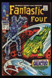 Cover Scan: Fantastic Four #74 FN- 5.5 Galactus and Silver Surfer Appearance! - Item ID #526731