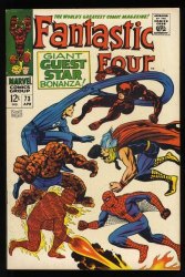 Cover Scan: Fantastic Four #73 VF- 7.5 App. by Thor! Spider-Man! Daredevil! - Item ID #526732