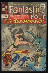 Cover Scan: Fantastic Four #33 VG/FN 5.0 1st Appearance Attuma Jack Kirby! - Item ID #526877