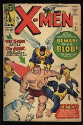 Cover Scan: X-Men #3 GD/VG 3.0 1st Appearance Blob Cyclops Angel! Jack Kirby Cover! - Item ID #527197