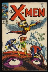 Cover Scan: X-Men #49 FN+ 6.5 1st Appearance Polaris/Mesmero! Lorna Dane! - Item ID #527227