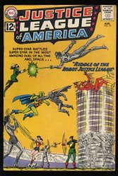 Cover Scan: Justice League Of America #13 VG+ 4.5 Riddle of The Robot! - Item ID #527239
