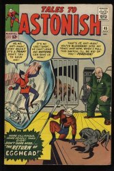 Cover Scan: Tales To Astonish #45 FN 6.0 2nd Appearance Wasp! Egg Head Appearance! - Item ID #527253