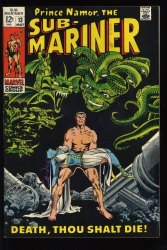 Cover Scan: Sub-Mariner #13 VF 8.0 1st Gargantos! - Item ID #527284