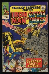 Cover Scan: Tales Of Suspense #72 VF- 7.5 Avengers Red Skull Mad Thinker Sleeper! - Item ID #527959