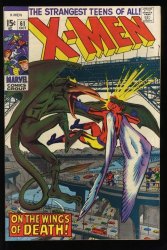 Cover Scan: X-Men #61 VF/NM 9.0 2nd Appearance Sauron! Lykos! Neal Adams Cover!  - Item ID #528092