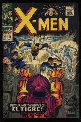 Cover Scan: X-Men #25 FN 6.0 1st Appearance El Tigre Jack Kirby Art! - Item ID #528108