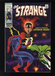 Cover Scan: Doctor Strange #179 VF+ 8.5 Spider-Man Appearance! - Item ID #528933