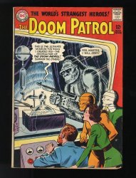 Cover Scan: Doom Patrol #86 FN+ 6.5 1st issue in own title! Brotherhood of Evil! - Item ID #529641