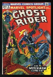 Cover Scan: Marvel Spotlight #8 VF- 7.5 Ghost Rider Appearance 1st Snake-Dance! - Item ID #530277