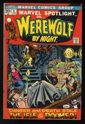 Cover Scan: Marvel Spotlight #4 FN+ 6.5 3rd Appearance Werewolf by Night! - Item ID #530281
