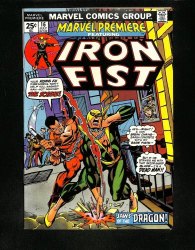 Cover Scan: Marvel Premiere #16 NM- 9.2 2nd Iron Fist! 1st App Lei Kung! Larry Hama! - Item ID #530287