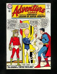 Cover Scan: Adventure Comics #324 VF/NM 9.0 1st Appearance Duplicate boy! - Item ID #530872