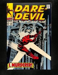 Cover Scan: Daredevil #44 VF+ 8.5 2nd Appearance Jester! Colon/Steranko Cover! - Item ID #531302