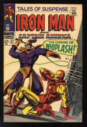 Cover Scan: Tales Of Suspense #97 VF- 7.5 1st Appearance Whiplash! Black Panther! - Item ID #531603