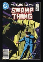 Cover Scan: Saga of Swamp Thing #21 NM 9.4 Newsstand Variant Alan Moore! - Item ID #531843