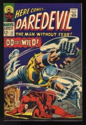 Cover Scan: Daredevil #23 VF 8.0 Gladiator! Masked Marauder! Tri-Man! - Item ID #531861
