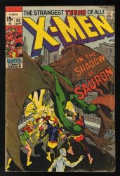 Cover Scan: X-Men #60 FN- 5.5 1st Appearance of Sauron! Neal Adams Art!! - Item ID #532289