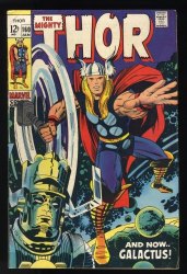 Cover Scan: Thor #160 FN+ 6.5 Cover Art by Jack Kirby! Galactus! Ego! - Item ID #534407