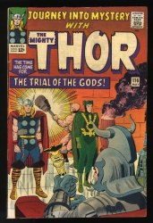 Cover Scan: Journey into Mystery #116 FN/VF 7.0 Thor Loki Trial of the Gods! - Item ID #534412