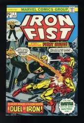 Cover Scan: Iron Fist (1975) #1 FN/VF 7.0 Marvel Value Stamp intact! - Item ID #535272