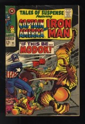 Cover Scan: Tales Of Suspense #94 FN+ 6.5 1st Appearance Modok Iron Man Captain America! - Item ID #535999