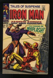 Cover Scan: Tales Of Suspense #97 FN/VF 7.0 1st Appearance Whiplash! Black Panther! - Item ID #536018