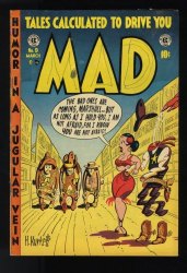 Cover Scan: Mad #9 FN- 5.5 EC Harvey Kurtzman Cover! - Item ID #536142
