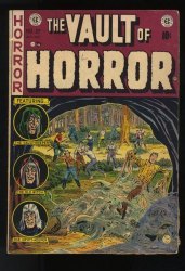 Cover Scan: Vault of Horror #27 FN 6.0 Silver Threads Among the Mold! Johnny Craig Cover! - Item ID #539446