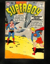 Cover Scan: Superboy #80 VG/FN 5.0 1st meeting with Supergirl! - Item ID #539726