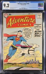 Cover Scan: Adventure Comics #259 CGC NM- 9.2 Off White - Item ID #541570