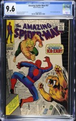 Cover Scan: Amazing Spider-Man #57 CGC NM+ 9.6 Off White to White - Item ID #541592