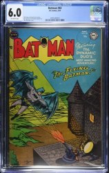 Cover Scan: Batman #82 CGC FN 6.0 Off White 1954 Golden Age Win Mortimer Cover! - Item ID #541600