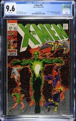 Cover Scan: X-Men #55 CGC NM+ 9.6 White Pages - Item ID #541603