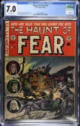 Cover Scan: Haunt of Fear #13 CGC FN/VF 7.0 Off White - Item ID #541609
