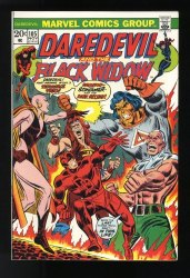 Cover Scan: Daredevil #105 VF+ 8.5 Origin of Moondragon! Thanos Appearance! - Item ID #542378