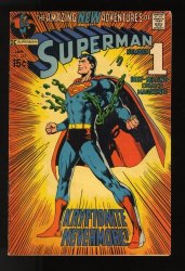 Cover Scan: Superman #233 FN+ 6.5 Neal Adams Cover!  Superman Breaks Loose! - Item ID #543667